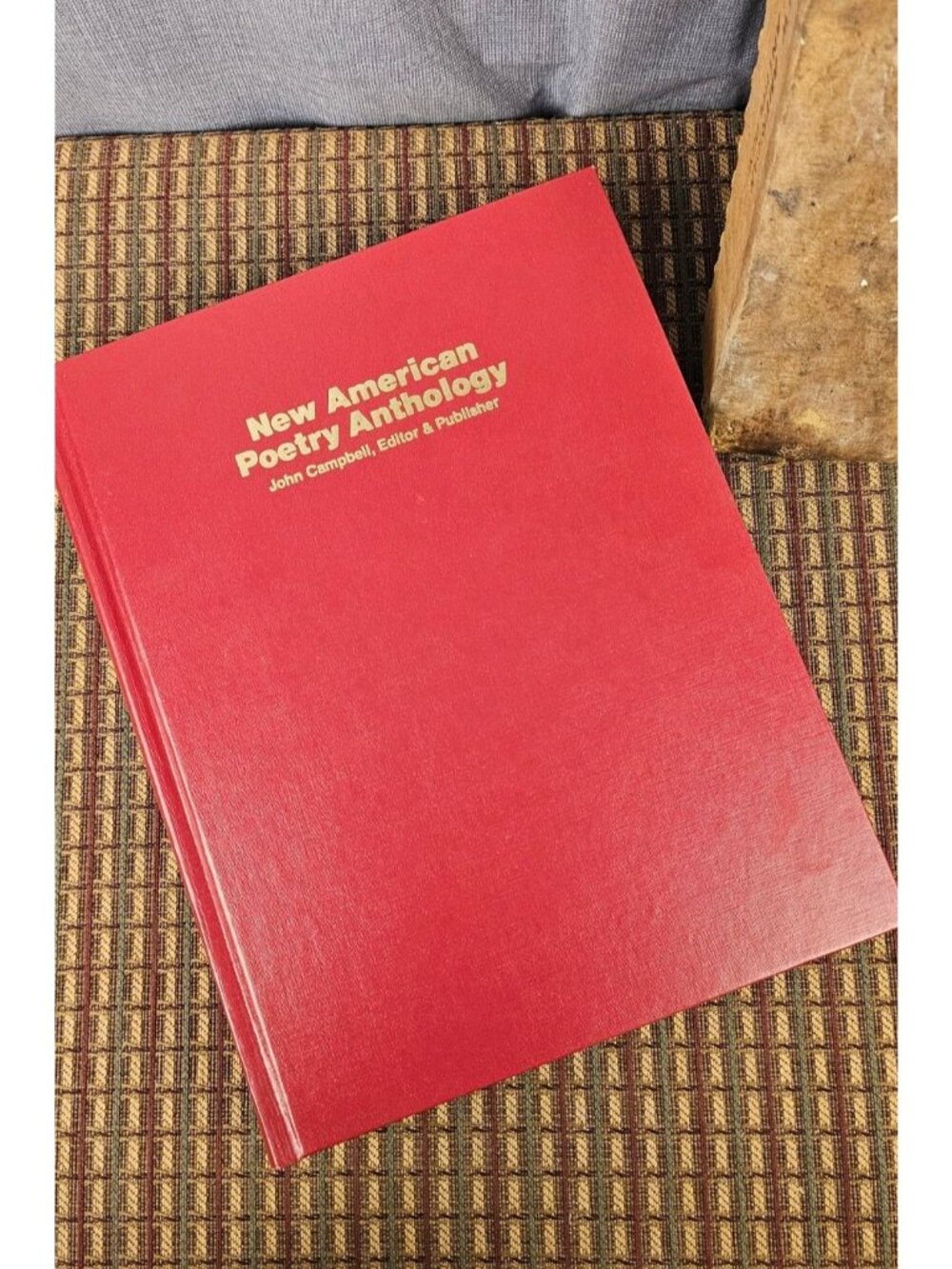 New American Poetry Anthology By John Campbell 1988 Hardcover World Of Poetry Pr